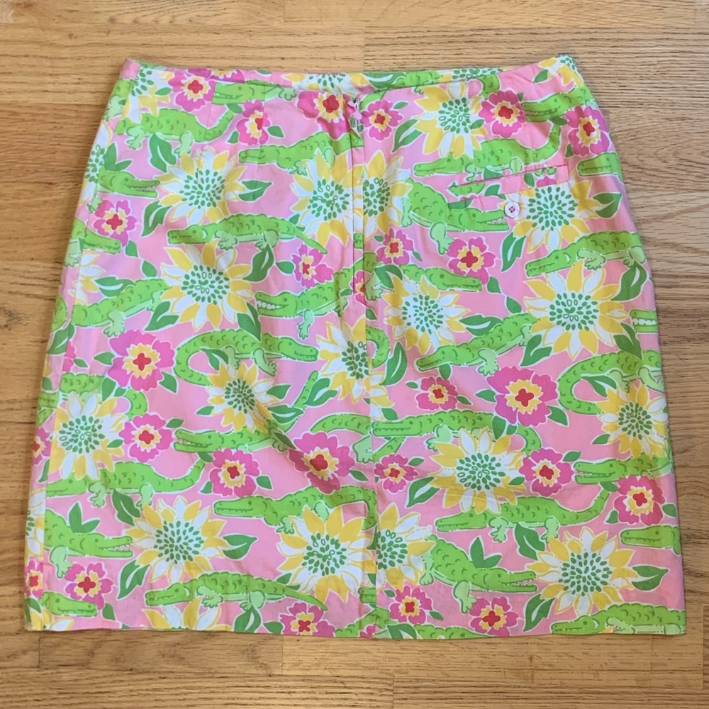 Lilly Pulitzer Skirt in Croc Monsieur Size 6
